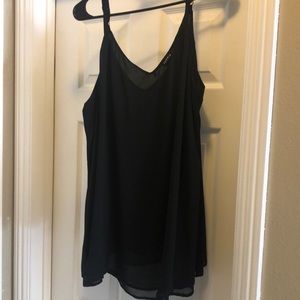 Torrid size 3 black spaghetti strap top